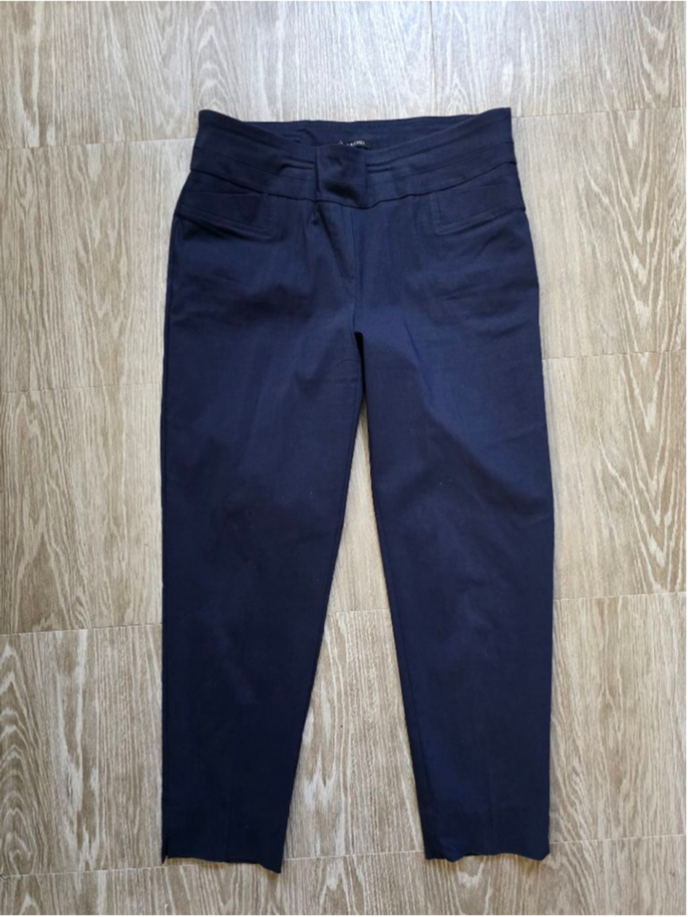 Women's ZAC & RACHEL Navy Ankle & Cropped Pants Size 10 NWOT
